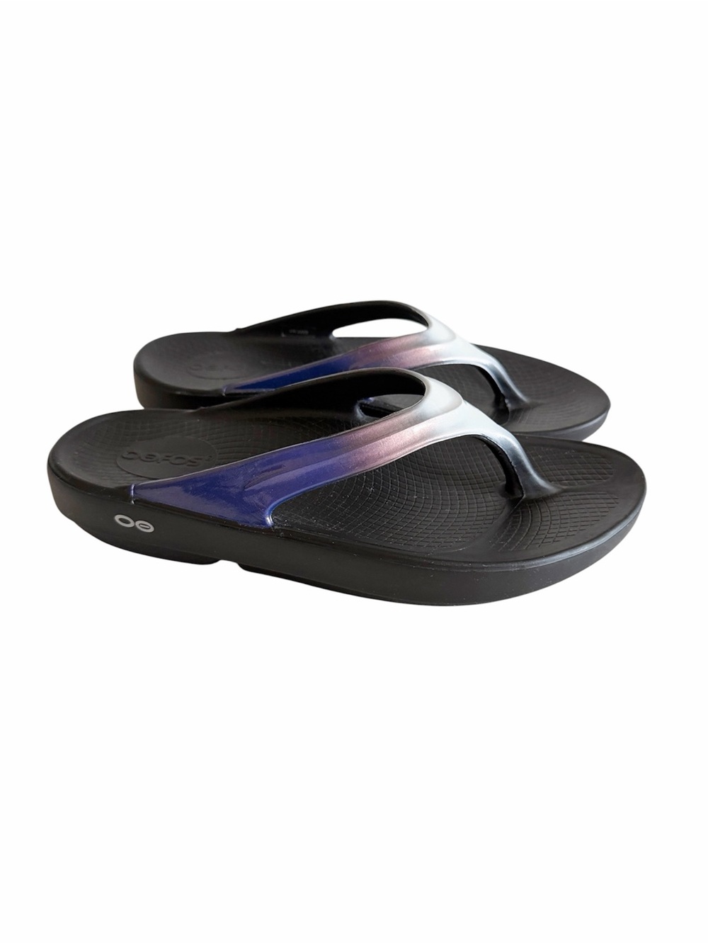 Oofos Oolala Womens Luxe Calypso Recovery Thong Sandals size 9